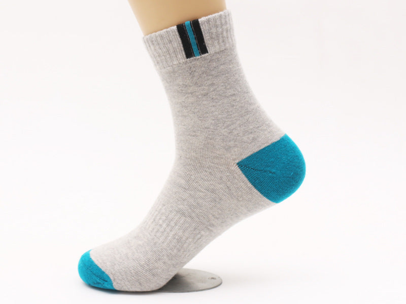 Mens socks tall cotton business mens socks cotton fat feet