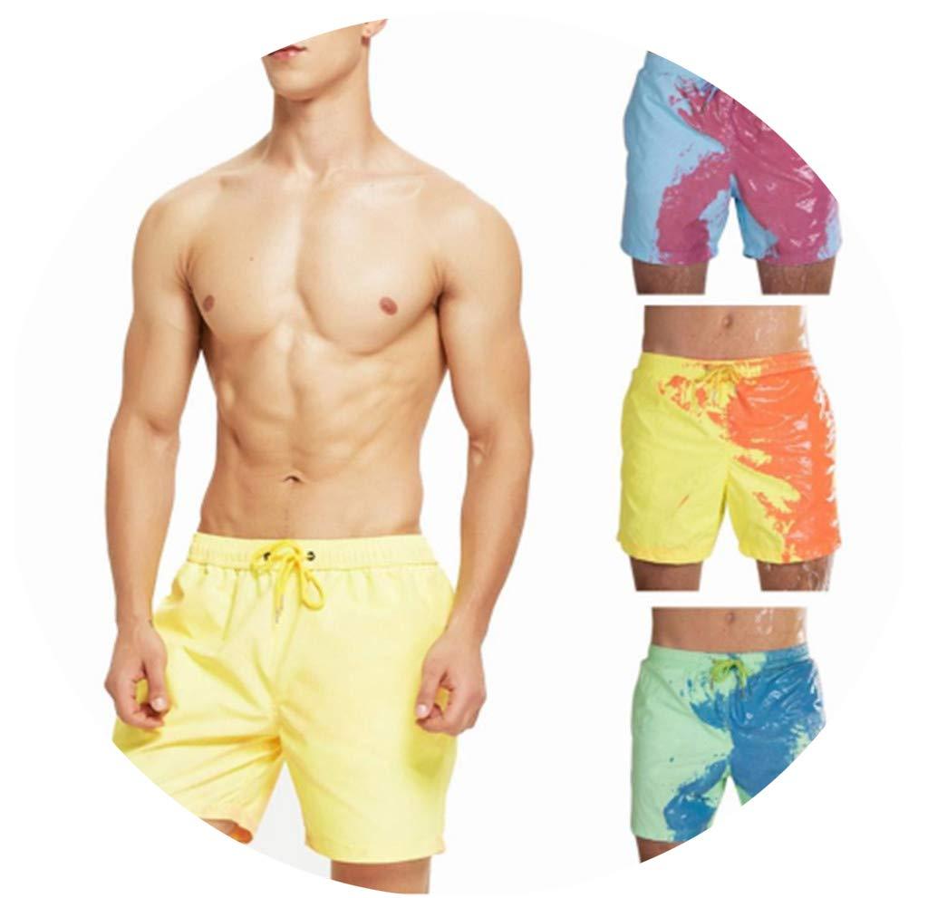 MAN SWITCH COLOR CHANGING SWIM TRUNKS