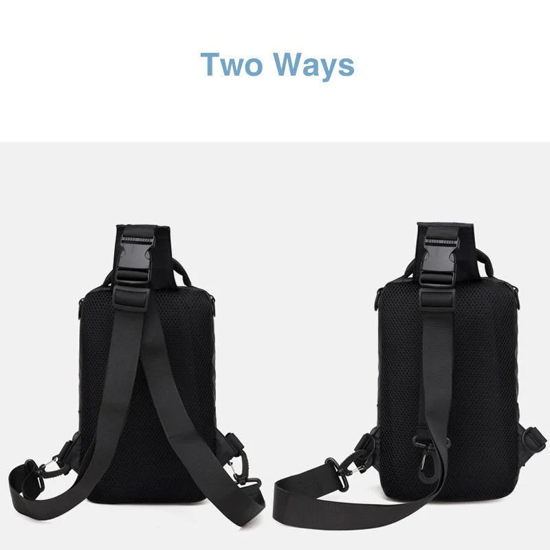 Multi-functional Mens Crossbody Bag