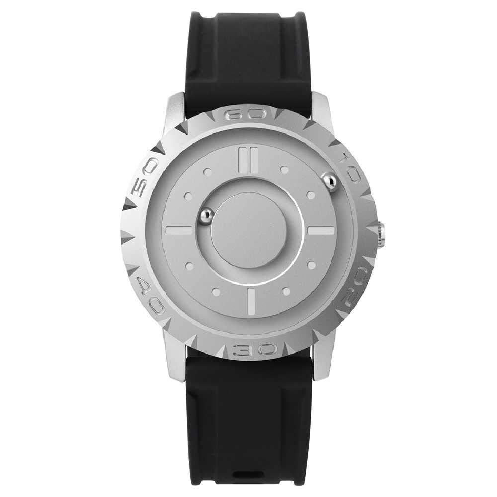 Eutour Magnetic No-Pointer Concept Steel Ball Watch