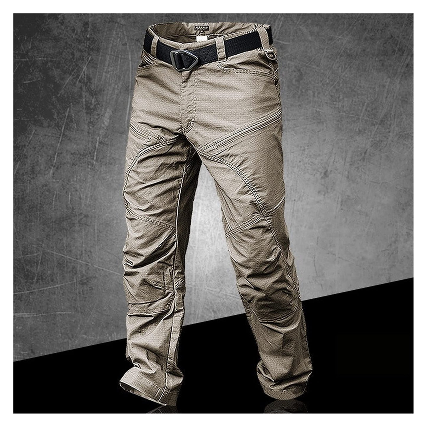 Cargo Pants Men Elastic Waterproof Army Militarial Hiking Trekking Casual Pants Streetwear Casual