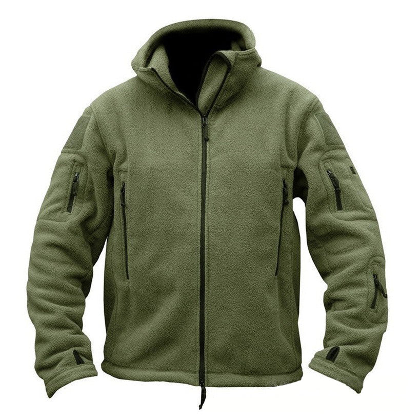 Mens Outdoor Warm And Breathable Lapel Jacket