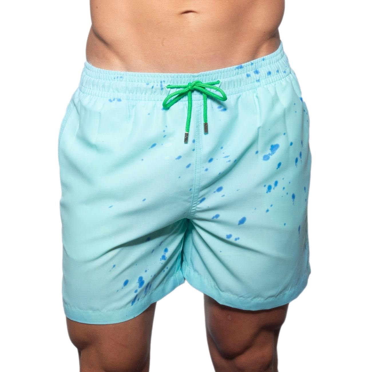 MAN SWITCH COLOR CHANGING SWIM TRUNKS