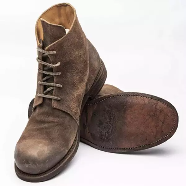 Men's Retro Leather Boots
